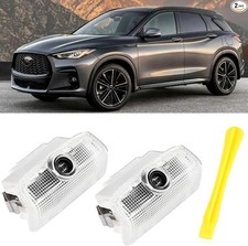No Fade Car Door Lights Logo Projector - Clear LED Welcome Lights -2PCS