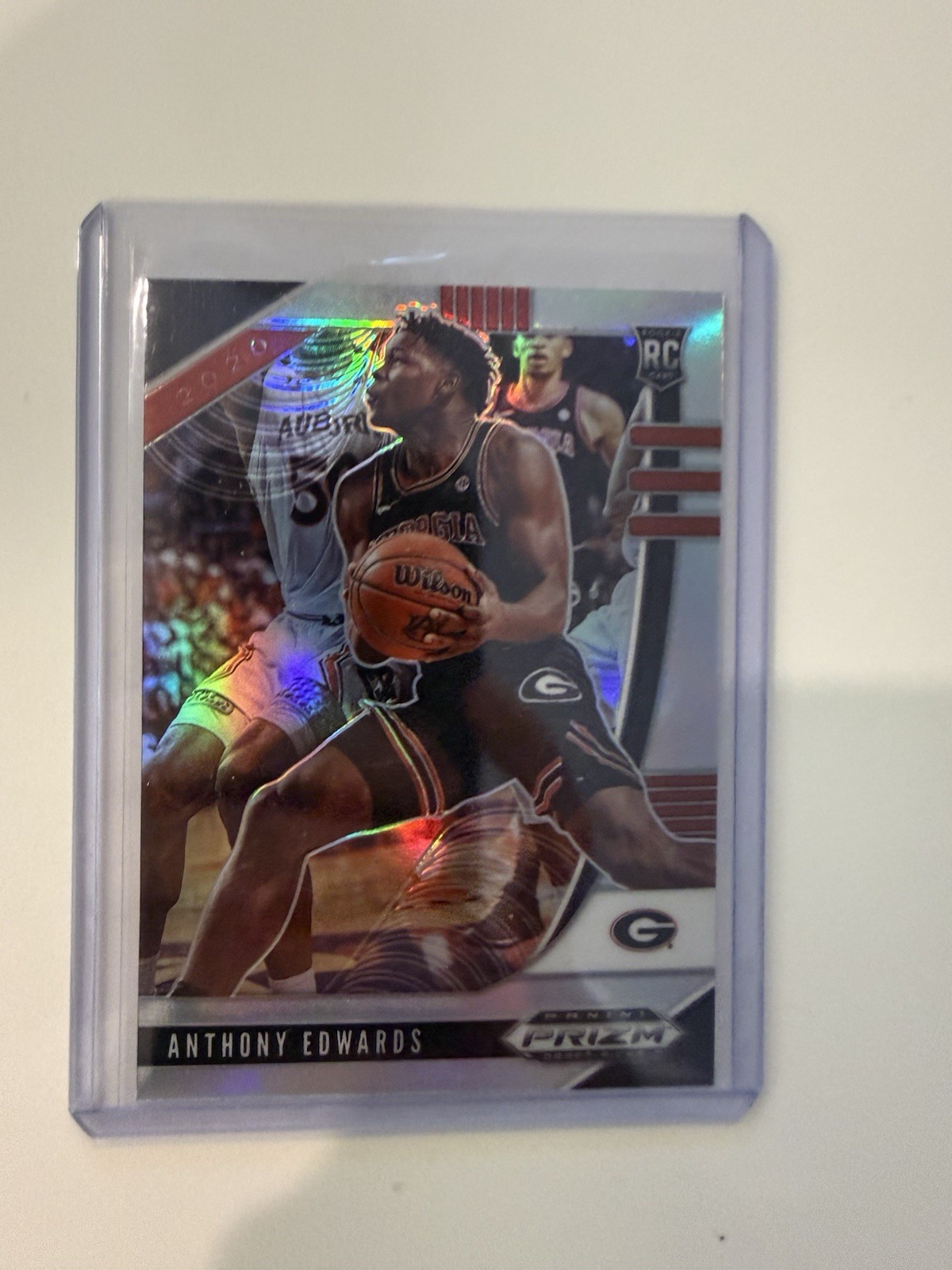 2020-21 Panini Prizm Draft Picks - Anthony Edwards #1 Silver Prizm (RC)