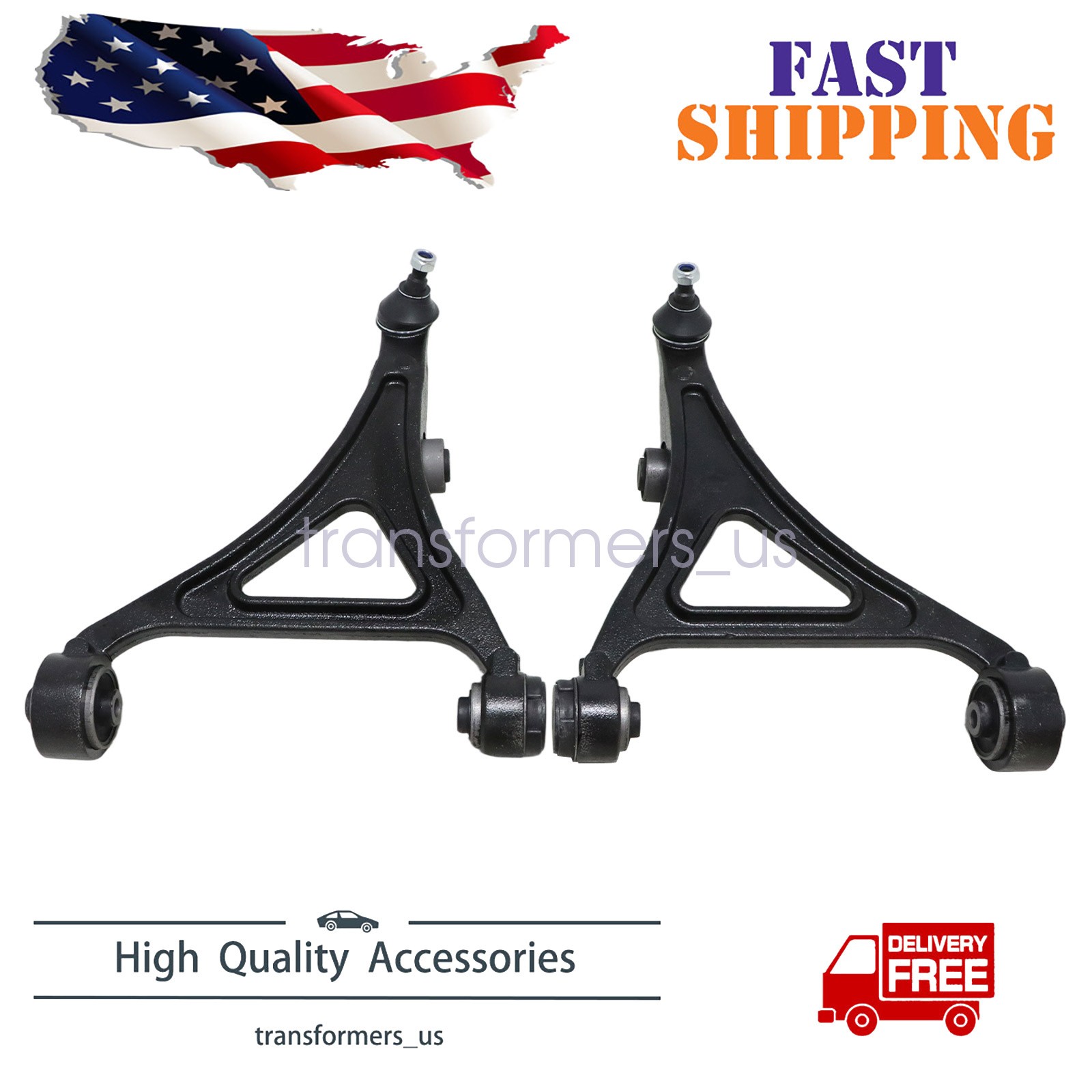 Suspension Front Lower Control Arm & Ball Joint For Chrysler 300 2012 - 2022 AWD