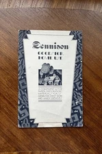 Vintage Dennison Goods for Home Use Catalog List Booklet Crepe Paper Crafts