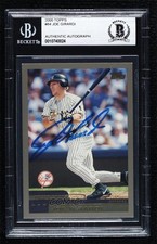 BAS 2000 Topps Joe Girardi #84 BGS Authentic Auto ow6