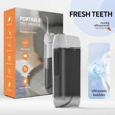 3 Modes 4 Jet Tips Cordless Water Dental Flosser Teeth Portable Oral Irrigator
