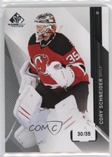 2014-15 SP Game Used 30/35 Cory Schneider #35 01qm