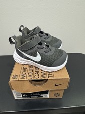 Toddler Nike Revolution 6 - Size 4c - Iron Grey / White-Smoke Grey - With Box