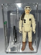 Star Wars Vintage KENNER 1980 Loose Rebel Commander HK Graded AFA 80