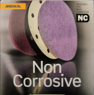 Mirka Abranet NC-Schleifscheiben Ø 150mm Klett P120. 1 Karton, 50  Stück, Netz 