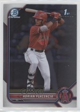 2022 Bowman Chrome Prospects Adrian Placencia #BCP-205 0fz3