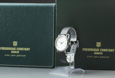 [Near MINT w/Box] Frederique Constant FC300/310x35/36 Silver Date AT Herrenuhr