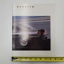 1988 Chevrolet Beretta Sales Brochure Gt Coupe Specs Options Catalog