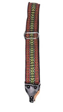 Vtg 1970s Colorful Woven Camera Strap Multi M Hippie Bohemian Southwest Reggae