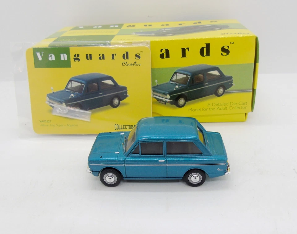 GC4006 VANGUARDS / HILLMAN IMP SUPER AQUARIUS BLEU 1/43 - Photo 3/4