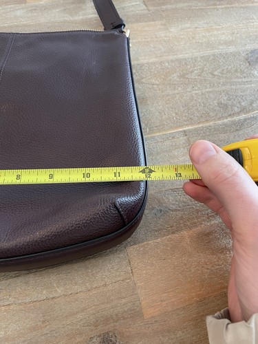 Coach Mae File Burgundy Pebbled Leather Bag Style #F34823 VERY NICE FREE SHIP!! - Picture 9 of 16