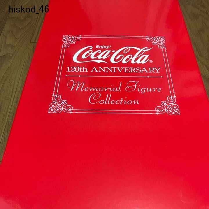 【ビンテージ】Coca-Cola 120th anniversary非売品 置物 COCA COLA 120th Anniversary MEMORIAL Figure Collection Set