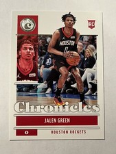 2021 Panini Chronicles Jalen Green Base Rookie #49 Houston Rockets
