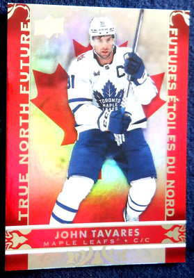 John Tavares Tim Horton's True North Futures card TN-8, 2024 -25 NHL, Leafs