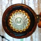  Imperial Glass  1909c. "Fashion " Punch Cup in Smoke with Marigold Overlay — photo 8
