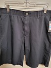 NWT-- UA Mens Flat-Front Showdown Golf  Shorts 1309547 BLACK-36