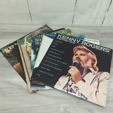 Lot Of 6 Kenny Rogers Vinyl LP Records Country Greatest Hits 10 Years Gold Etc