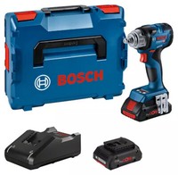 Bosch Akku-Drehschlagschrauber Gds 18V-330 Hc, 2X 4,0 Ah Procore+Lader In L-BOXX