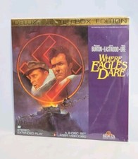 Brand New Where Eagles Dare Laserdisc Deluxe Letterbox Edition ML100137 SEALED
