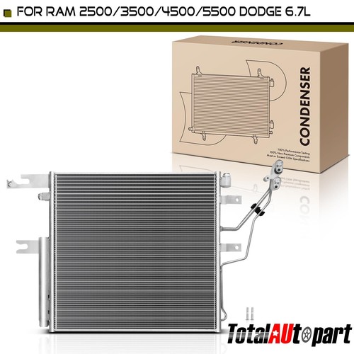 New AC Condenser w/ Receiver Drier w/ Bracket for Jeep Cherokee 2019 2020-2022