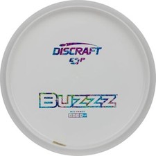 Discraft All White, Understamped ESP Buzzz 167-169 Gram Mid-Range Golf Disc