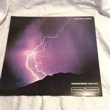 1977 Ford Thunderbird dealer sales brochure