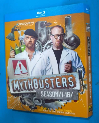 Mythbusters Season (1-16) 4-Disc 1080P All RegionPlay Seal Box HOT