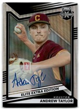 2022 Andrew Taylor Panini Elite Extra Edition Rookie Auto