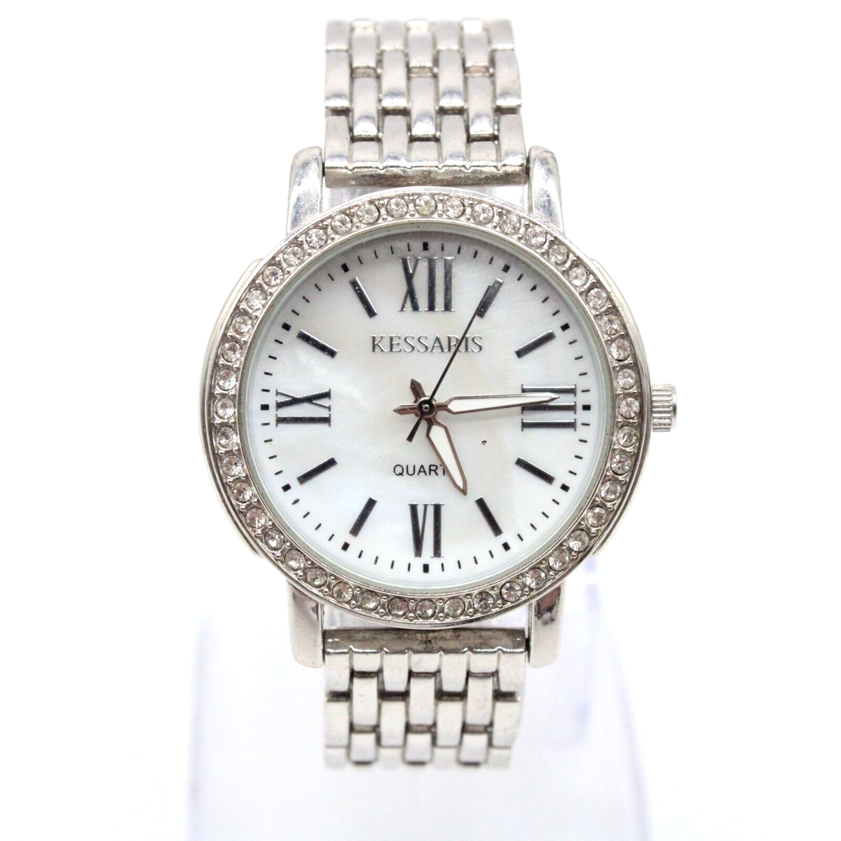 Rhinestone Silver Women Ladies Elegant Stainless Steel Watch Clastyle Rhinestone Silver Women Watches Elegant Stainless  main image 2