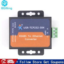 USR-TCP232-304 Serial RS485 to TCP/IP Ethernet Server Converter Module Webpage