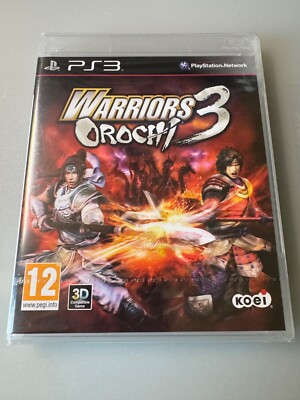 Neu in OVP Warriors Orochi 3 PS3 PAL FACTORY SEALED TADELLOSER ZUSTAND BLES01588