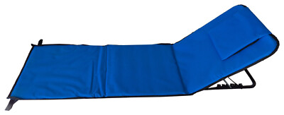 Chaise longue de plage tapis de plage avec vendre dossier poche coussin et sangle de transport - pliable