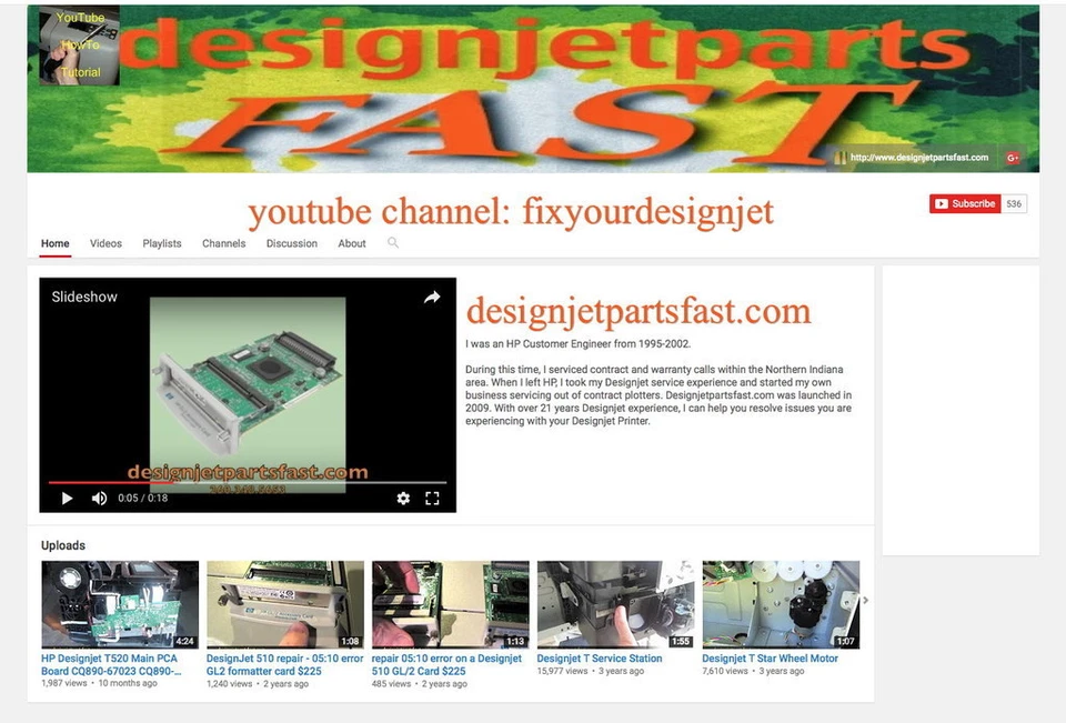 DesignJet 800PS Formatter Board with Hard Drive | Fixes 05:10 Error | Ships USA - Image 4 of 4