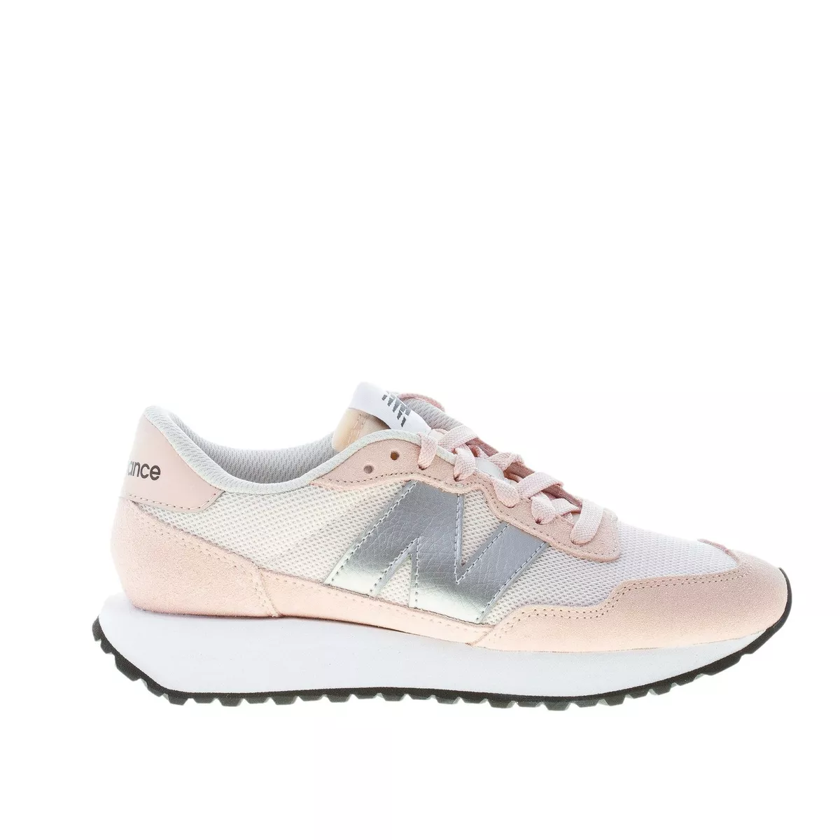 NEW BALANCE: sneakers in mesh leather and suede - Pink