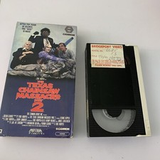 TEXAS CHAINSAW MASSACRE 2 CANNON VIDEO BOX BETA BETAMAX NOT VHS BOX HORROR