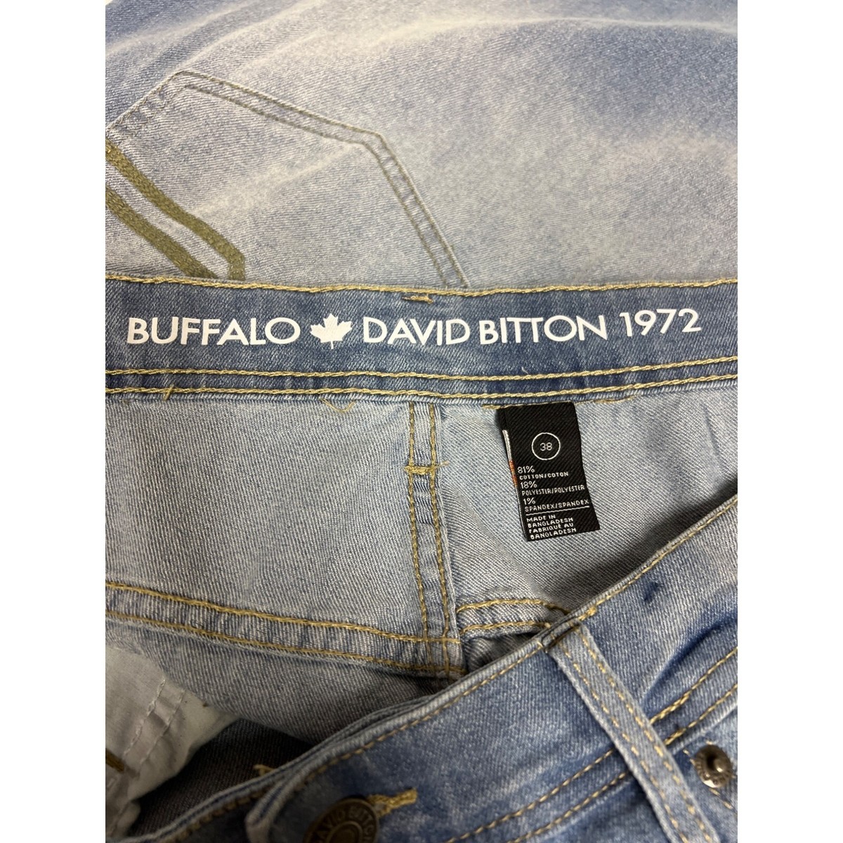 Axel Pantalones Marca Buffalo NEW! Buffalo David Bitton Evan-x