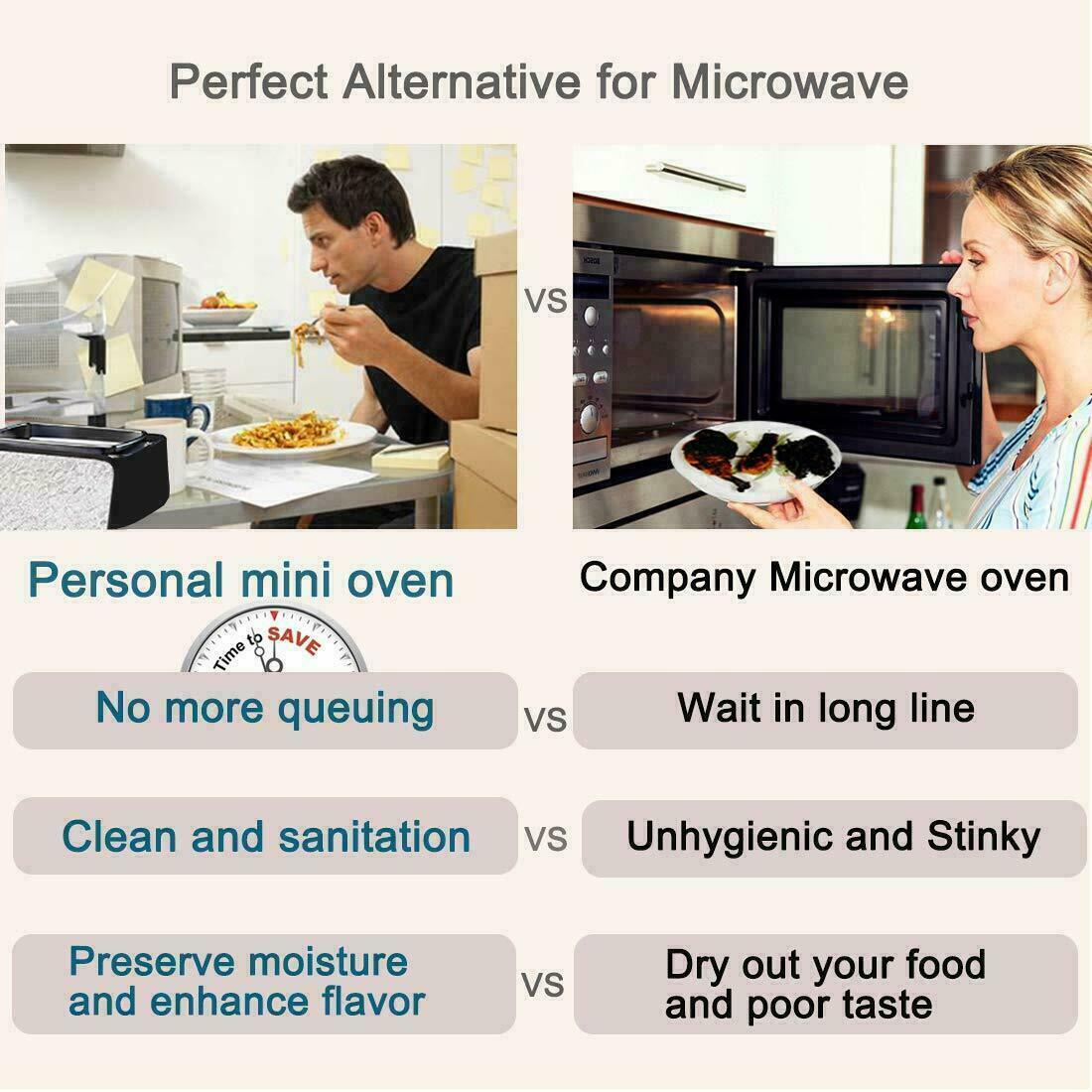 microwave that plugs into cigarette lighter 12V Personal Portable Mini Electric Microwave Car Oven Lunch Box Food  Warmers US