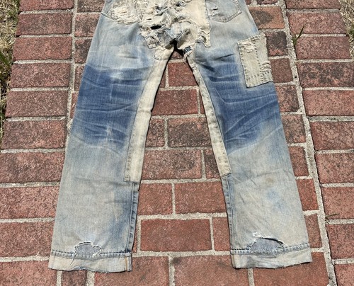 NOS VTG LEVI LVC 201 701 501 1920's BUCKLE BACK big E JEANS 34 32 Patch USA