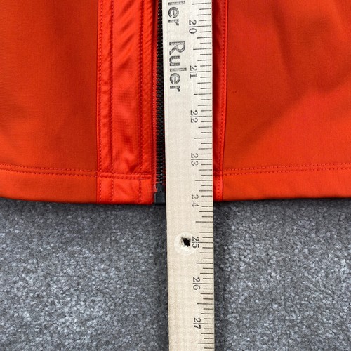 Athleta Verbier Women's Full Zip Hooded Running Jacket Size M OrangeThumbholes - Picture 4 of 11