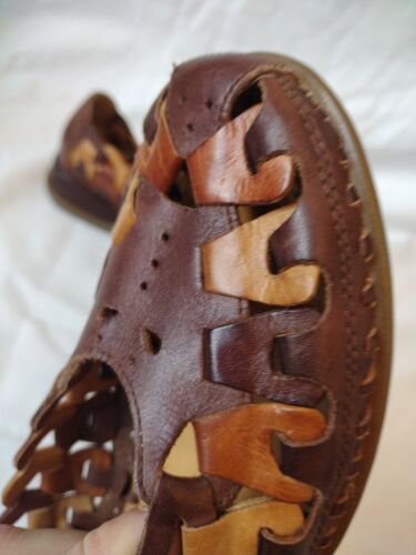 Sandalias Pikolinos Cuero Tejido Sandalia Zapato Talla EU 39 en muy buena condición - Imagen 9 de 10