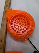 Portable Fan Blower for Inflatable Costume Or Mascot - Neon Orange - USB Power