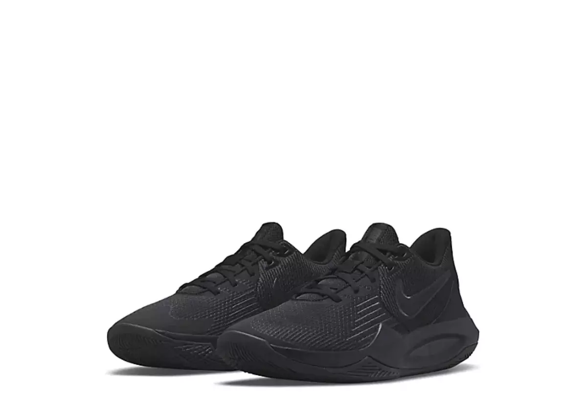Nike Precision 5 Men s Basketball Shoes Black Red White