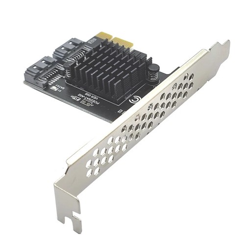 PCI-E Cards PCI Express To 2-Port 6Gbps Expansion Adapter Board With 1061 Chip - 第 6/6 張圖片
