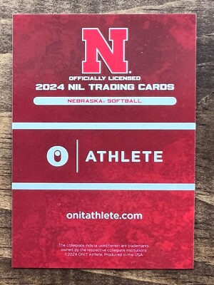 2024 Onit Athlete Nebraska Cornhuskers Women's Softball - YOU PICK!!!