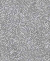 Vliestapete BläTter Wellen Muster Grau Weiß Silber Metallic A62101 (4,56€/1Qm)