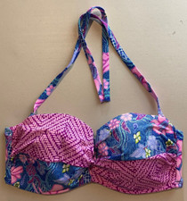 Victoria  s Secret The Knockout Bandeau Twist Bikini Top Size 38D