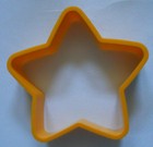 Vintage Hallmark Yellow 4" Star Patriotic Cookie Cutter Mold Memorial Day July 4 — photo 2