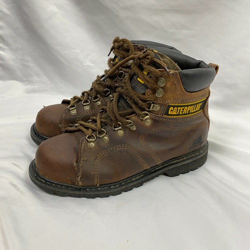 caterpillar second shift soft toe work boots