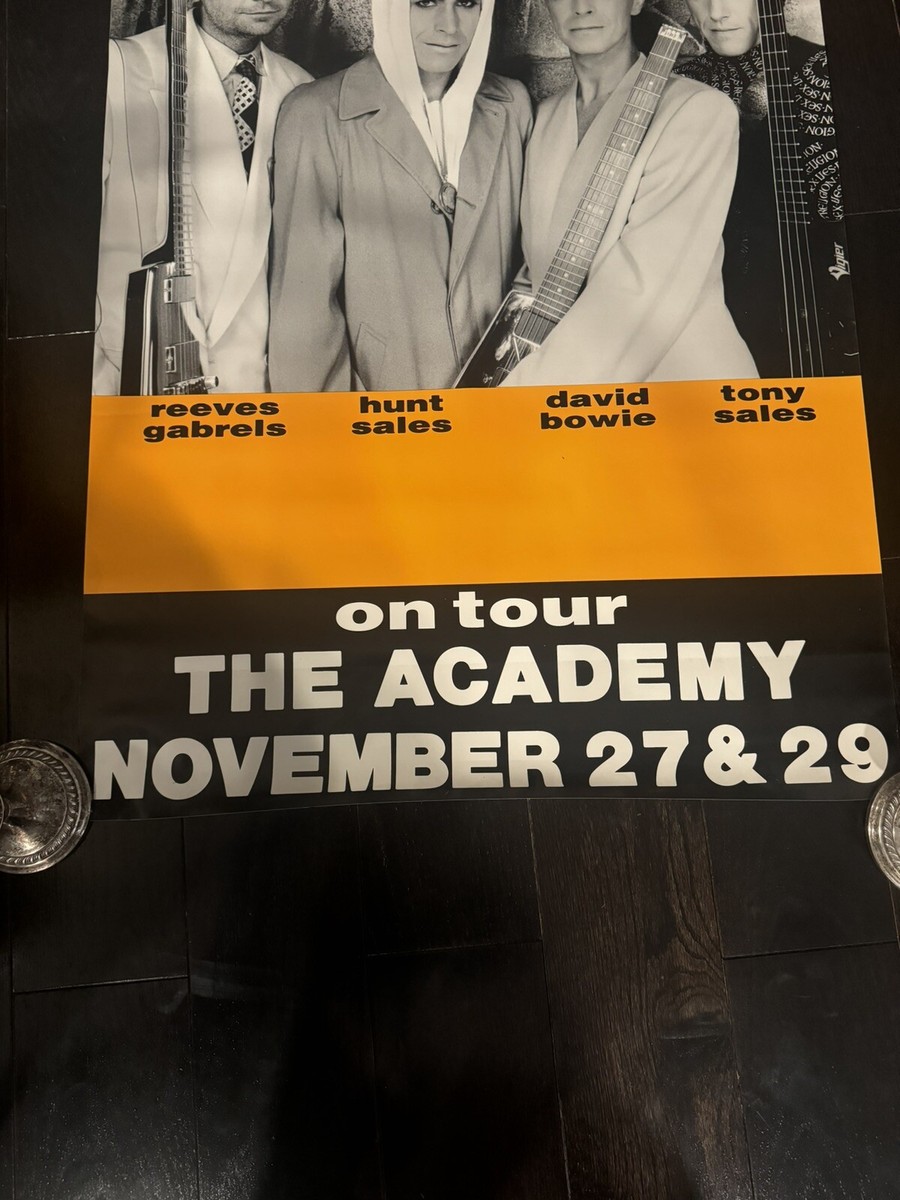 DAVID BOWIE Tin Machine Original Tour Poster Vintage | eBay